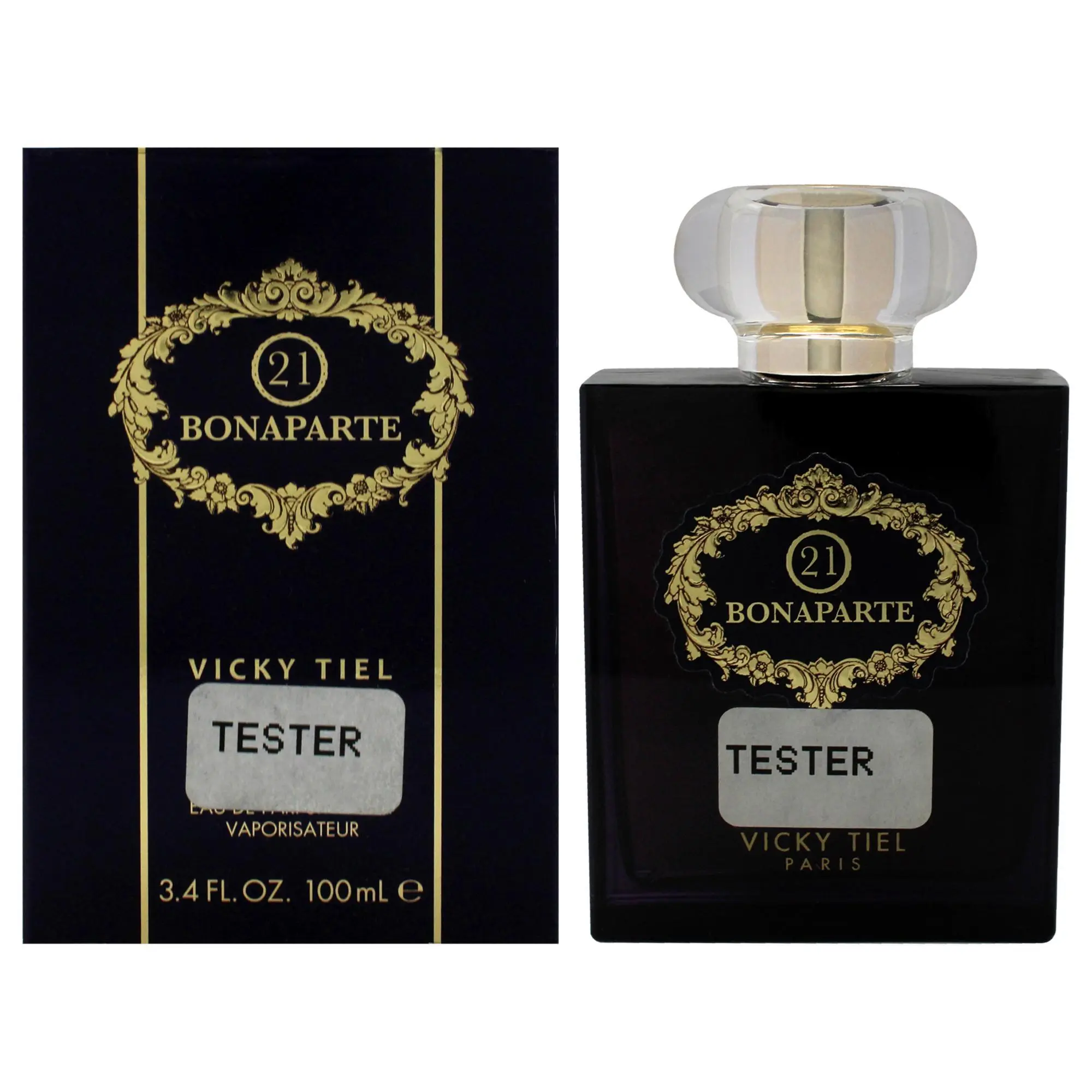 21 Bonaparte by Vicky Tiel for Women - 3.4 oz EDP Spray(TESTER)