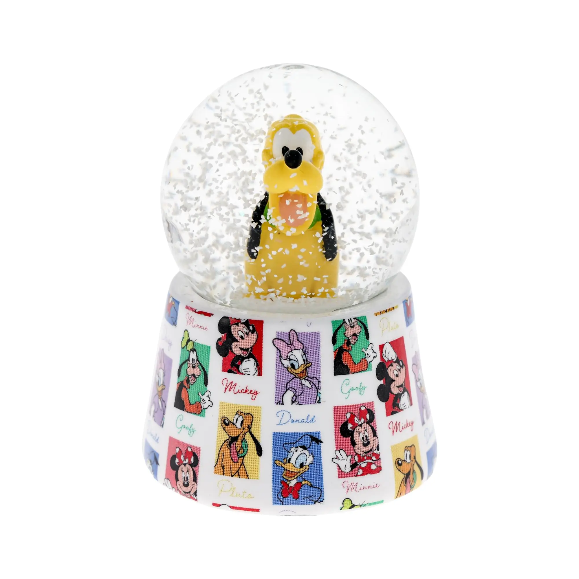 Disney Pluto 3-Inch Mini Light-Up Snow Globe