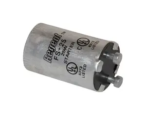 Satco 30969 25W Fluorescent Starter, White - Pack of 25