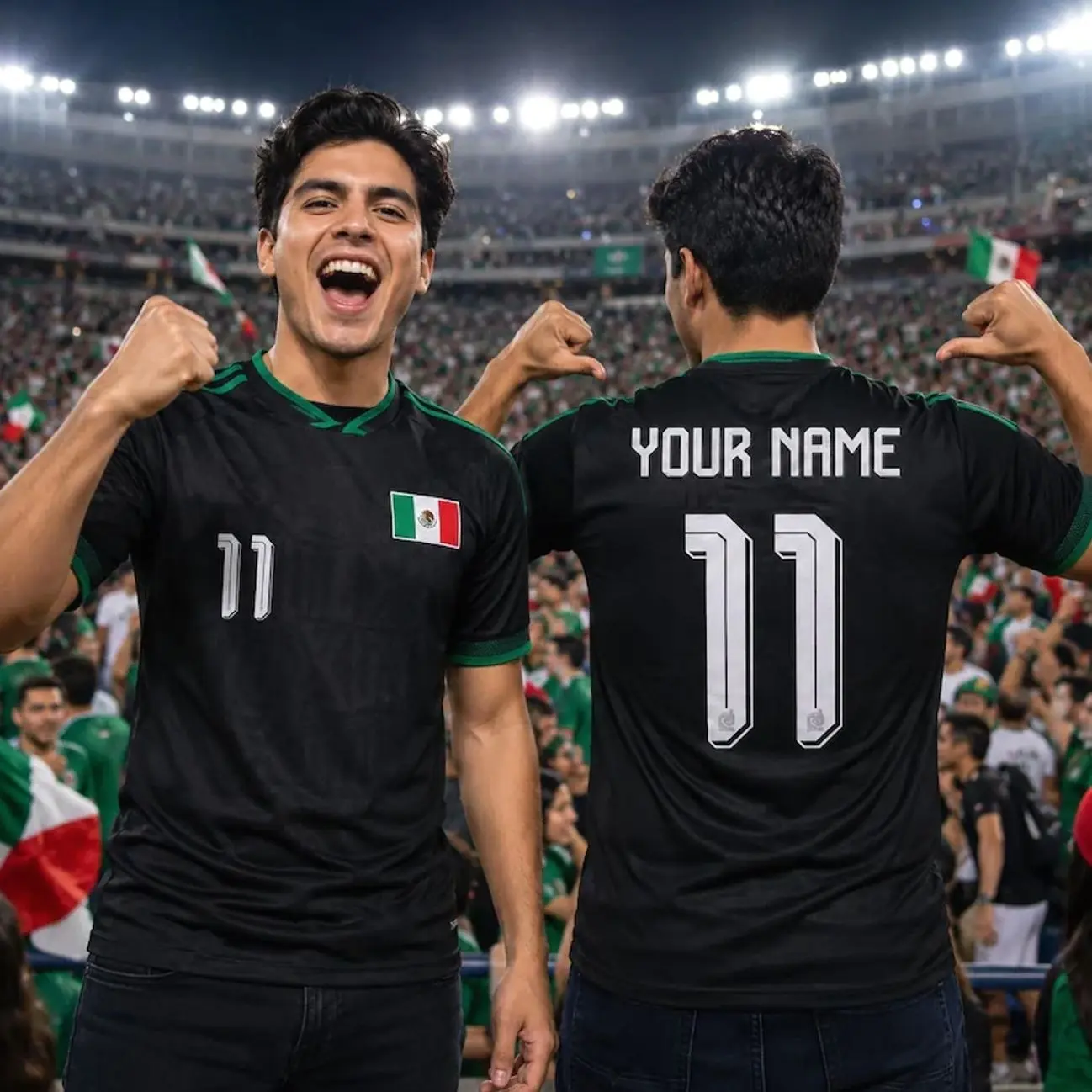 Mexico Jersey , Custom Name & Number Soccer Jersey, Personalized Mexico Football Shirt