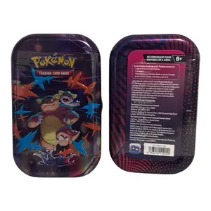 Pokemon TCG SPANISH Mega Heroes Mini Tin- contains two Spanish packs