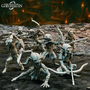 Unpainted Goblin Squad 7 Pack
