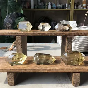 Natural Crystal Citrine Double Point Collection