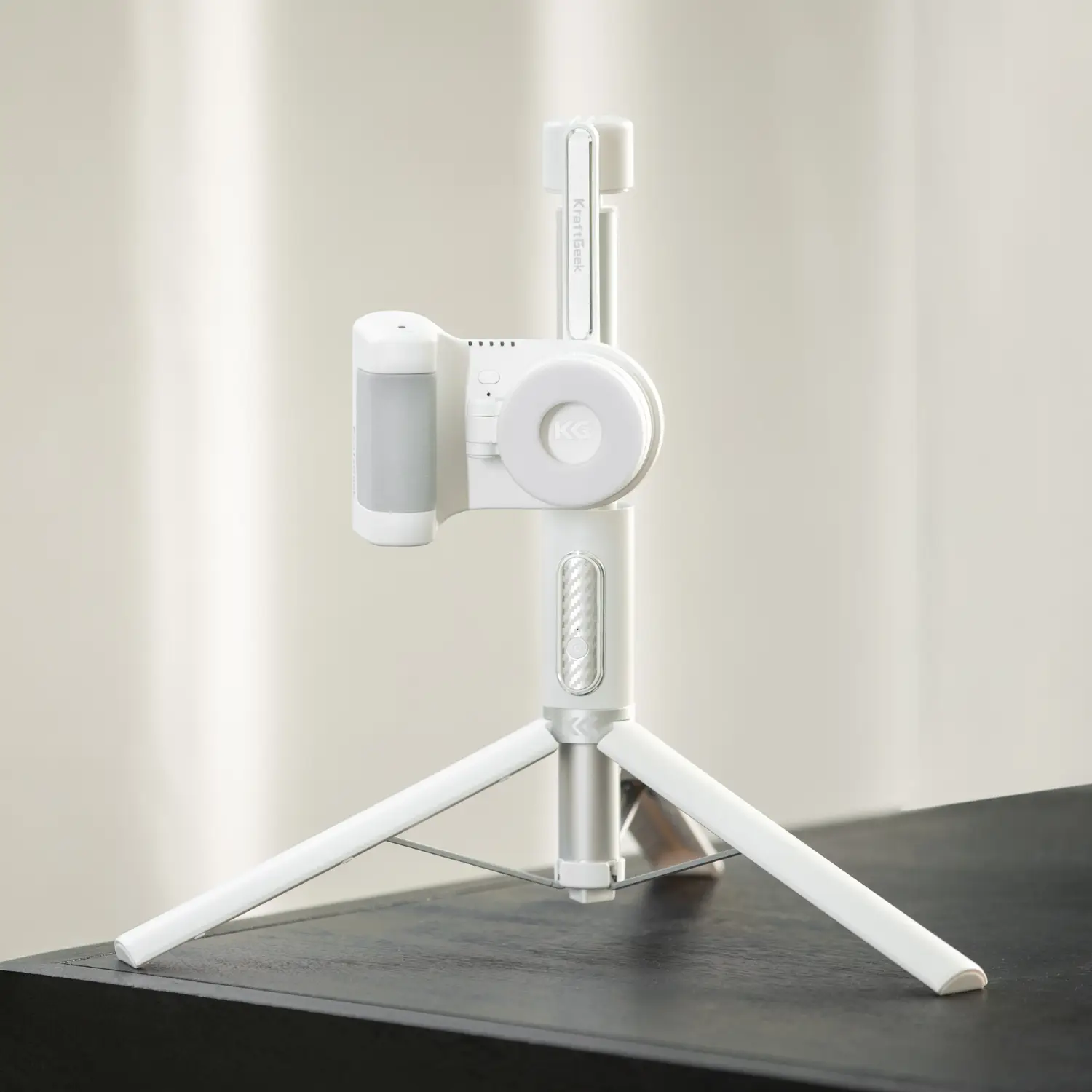 KraftGeek Magstand Magnetic Selfie Stick Tripod for iPhone and Android, 64" Phone Tripod Compatible with MagSafe, Fit for iPhone 17 and Pixel 10, MagS