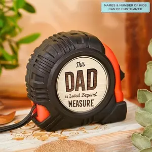 Durable Carbon Steel Tape Measure, Retractable Tape Measure, Perfect Gift for Father's Day, Birthday, Christmas, Ideal for Young Adults and Wives