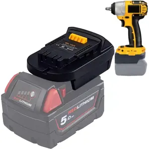 "Transform M18 Batteries to Dewalt 20V Effortlessly with MIL18DL Adapter - Ultimate Compatibility, Solid Protection, & Versatile. Enjoy Top-notch Support!"