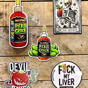 Devil Daves - 2026 Sticker Pack | Day Drinker Set & Magnet