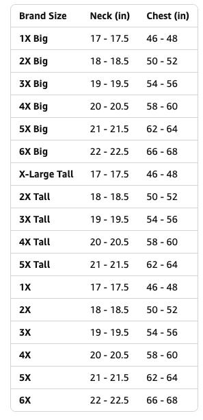 Champion Big and Tall Shirts for Men – 3 Pk 100% Cotton Men Big and Tall T-Shirt Pajama Clothes