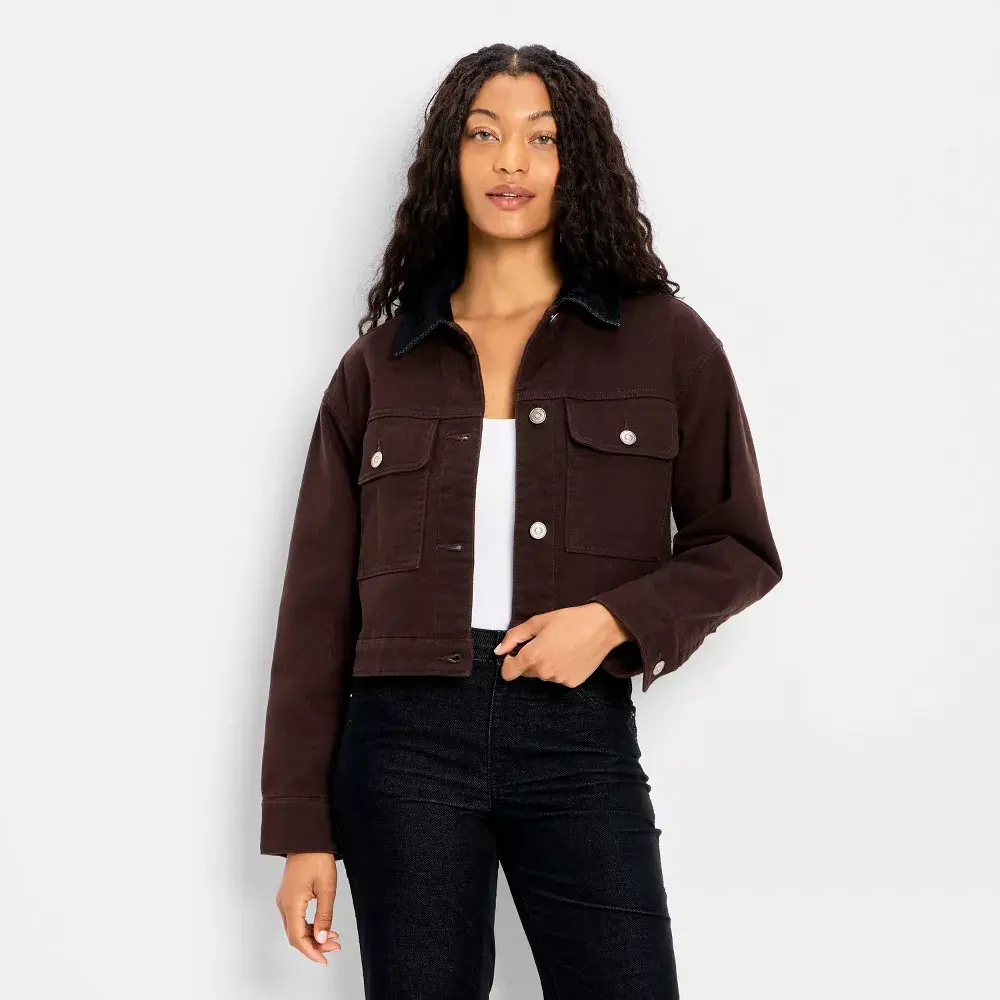 Women's Quilted Barn Jacket - Future Collective Women's Quilted Barn Jacket - Future Collective