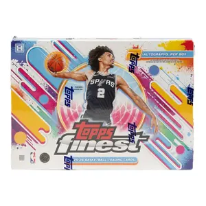 2025/26 Topps Finest Basketball Hobby Box (2 Autos)