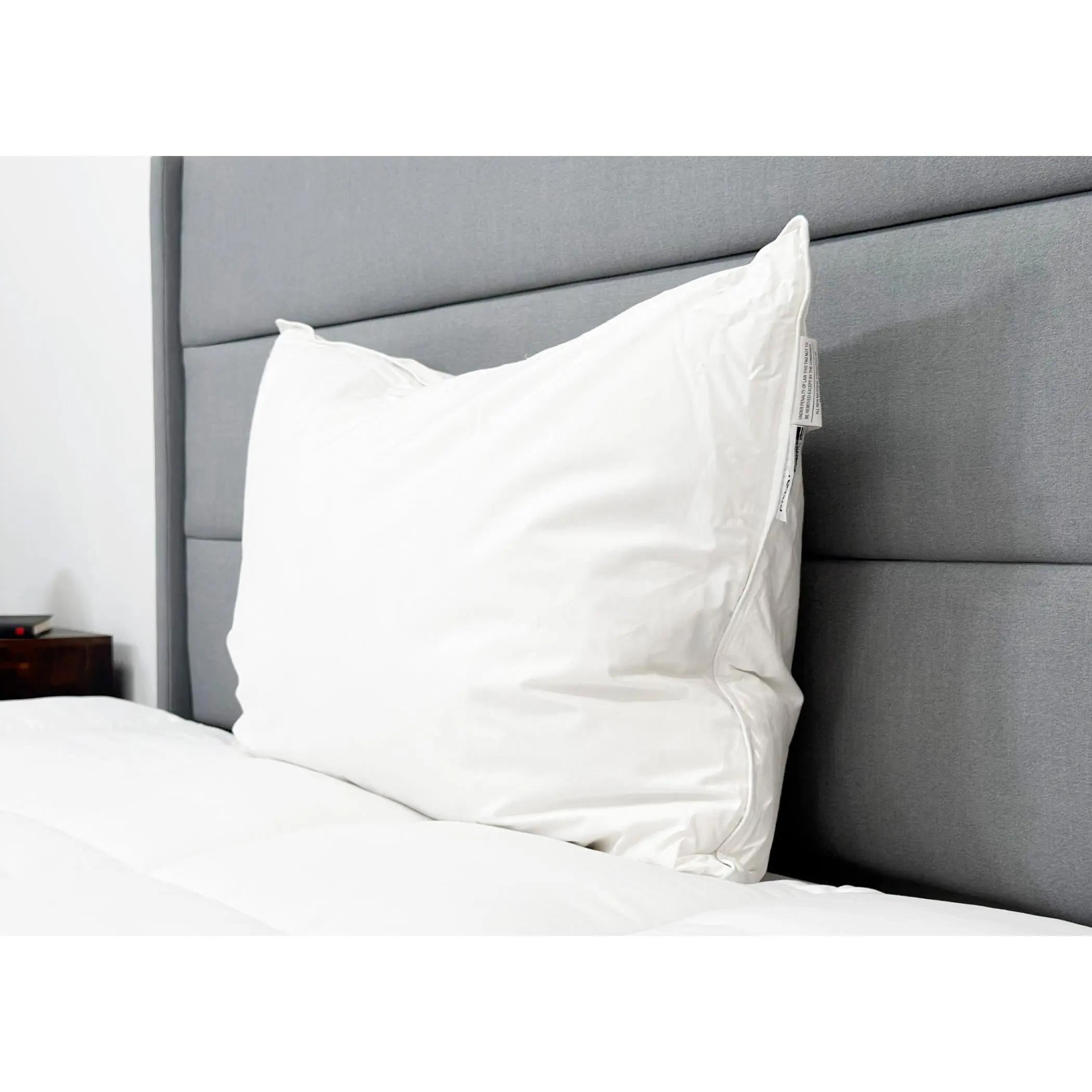 Pillowtex High End White Goose Down Pillow | Medium-Firm Support