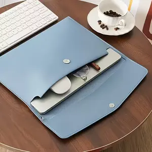 A4 Business File Bag with Snap Closure, Portable Invoice Folder, Large Capacity Document Organizer, Smooth Textured Ends, File Holder