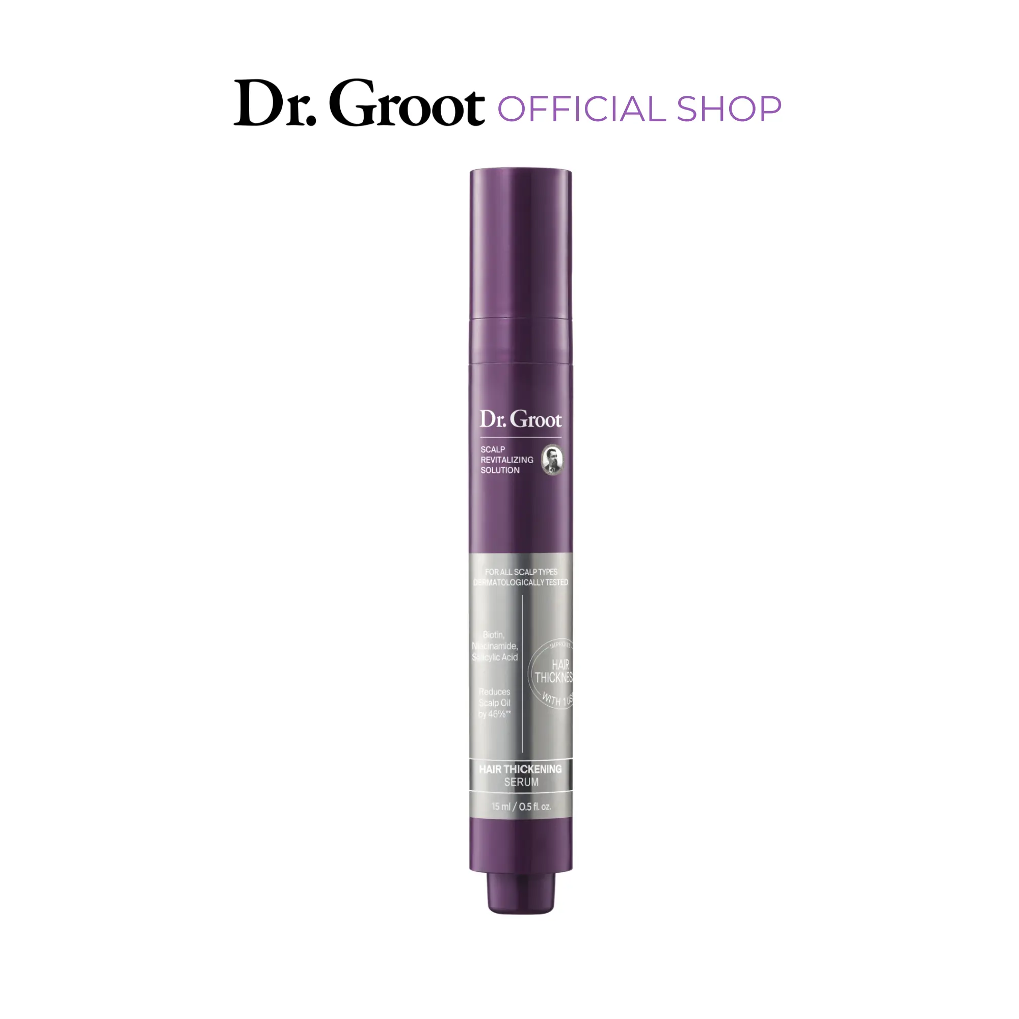 Dr. Groot Scalp Revitalizing Solution Hair Thickening Roll On Serum Dr. Groot Scalp Revitalizing Solution Hair Thickening Roll On Serum