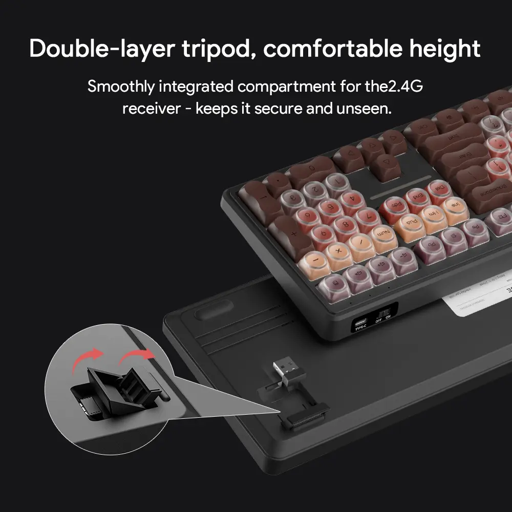 FURYCUBE IP108 (PRO) Foundation Keyboard,108 keys Tri-mode Cute Classic Keyboard with Number Pad,Membrane keyboard,RGB Backlit Ergonomic Office Silent Computer Keyboard for PC, MAC, PS4, Xbox ONE Gamer,Giftguide FURYCUBE IP108 (PRO) Foundation Keyboard,108 keys Tri-mode Cute Classic Keyboard with Number Pad,Membrane keyboard,RGB Backlit Ergonomic Office Silent Computer Keyboard for PC, MAC, PS4, Xbox ONE Gamer,Giftguide