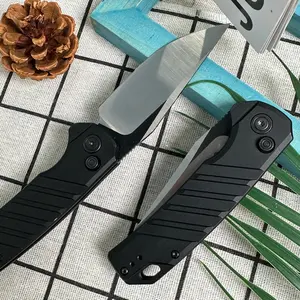 7305 Black Folding Knife with Non-Slip Handle, EssentialforOutdoor Hiking, Camping & BBQ Lightweight PortableEDCJtility Tool.