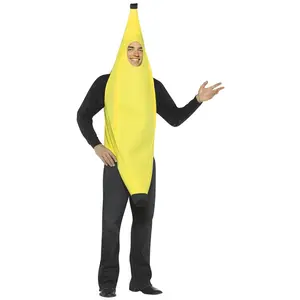 Adult Deluxe Banana Costume - Fruit - Costume - Unisex - One Size Fits Most