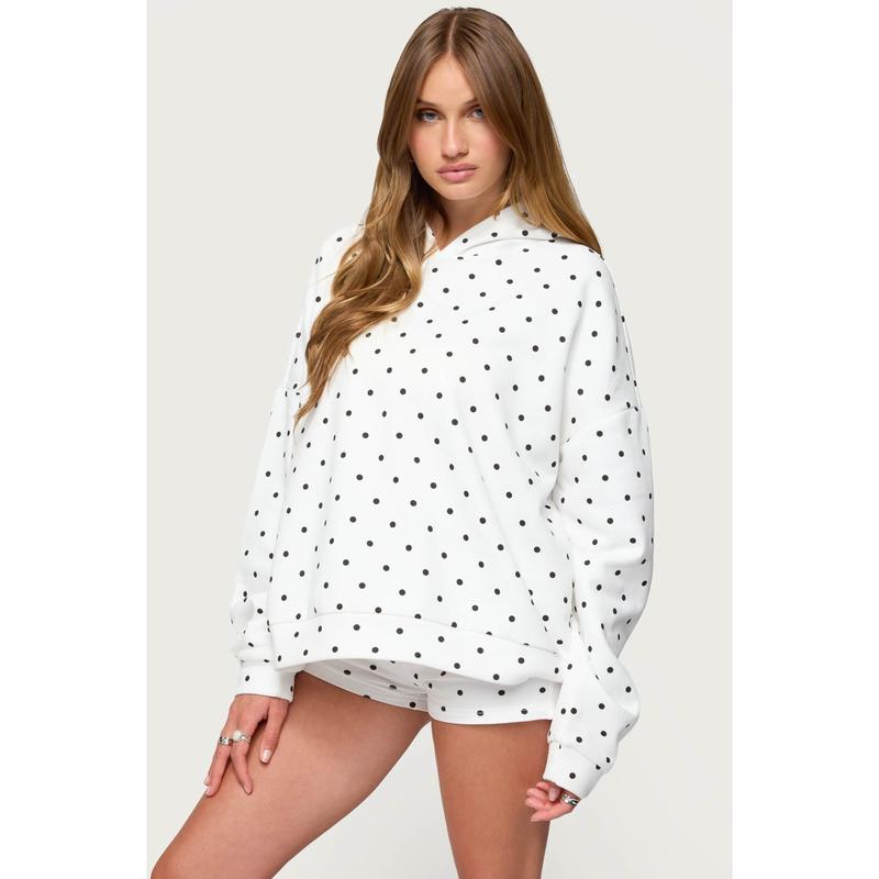 Chelsie Polka Dot Hoodie