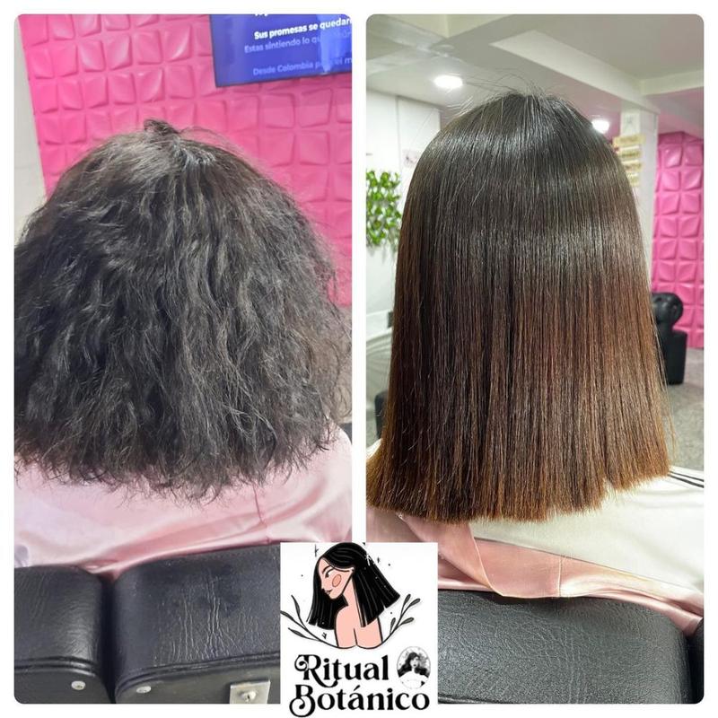 Origen Botanico keratina + Brush + Straightener comb (3 Pack)