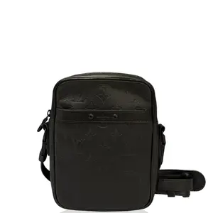 Pre-owned Louis Vuitton Leather Shoulder Bags Camera Case Empreinte Monogram Black (qy012626c8)