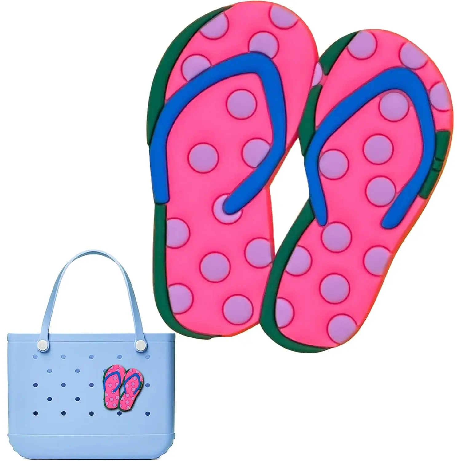 Charm for Bogg Bag Accessories,PVC Rubber Decorative Inserts for Bogg Bag Original & All Models, Personalize Your Tote, Sport & Girl Themes, Fits Simply Southern & Other Beach Bag Charm for Bogg Bag Accessories,PVC Rubber Decorative Inserts for Bogg Bag Original & All Models, Personalize Your Tote, Sport & Girl Themes, Fits Simply Southern & Other Beach Bag