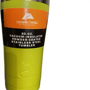 Ozark Trail 20-Oz Vacuum-Insulated Powder-Coated Stainless Steel Tumbler for Outdoor Use