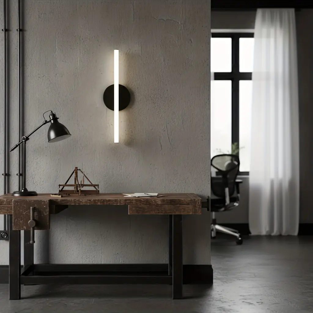 Linear Ceiling Light Fixture, Modern Minimalist Design for Hallway Bedroom Kitchen Closet Living Room Smart Lighting