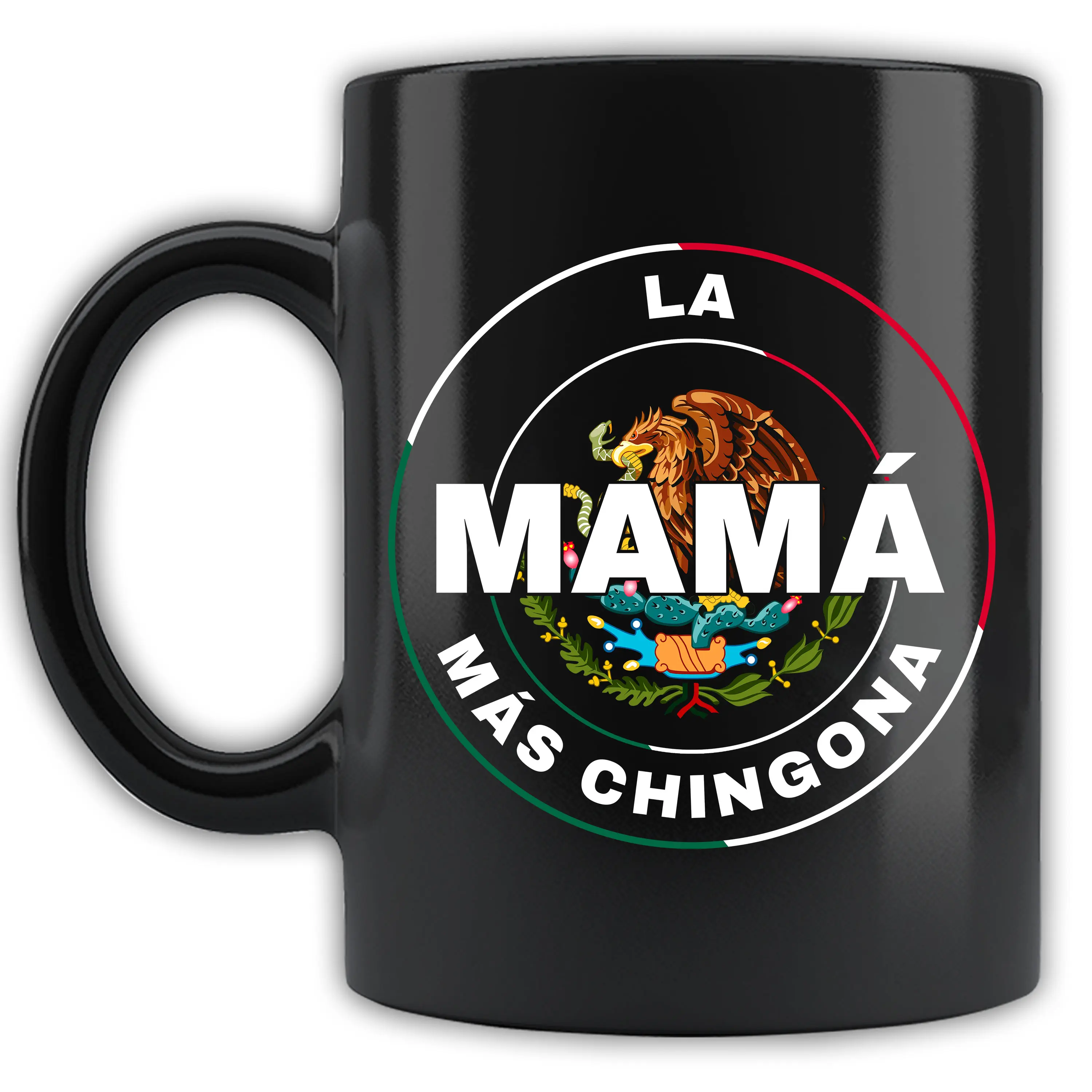 Custom La Mama Mas Chingona Mug, Mexican Mom Coffee Cup, Dia De Las Madres Tea Cups, Mother's Day Gift Ideas, Retro Ceramic Mugs 11oz 15oz