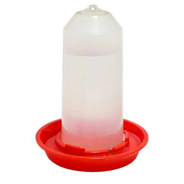 Chick Starter Drinker (25 oz) - Spill-Proof 25 oz Drinker for Growing Chicks