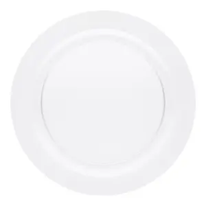 Clear Economy Round Plastic Appetizer/Salad Plates (7.5")
