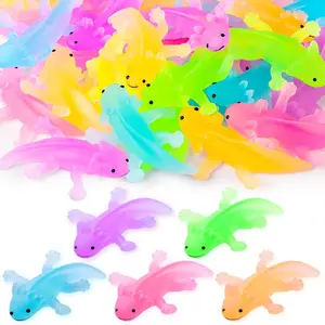 15PCS Axolotl Toys Bulk – Cute Squeeze Axolotl Fidget Stress Relief Sensory Toys, Party Favors, Easter Gifts for Kids, Birthday Gifts & Classroom Prizes