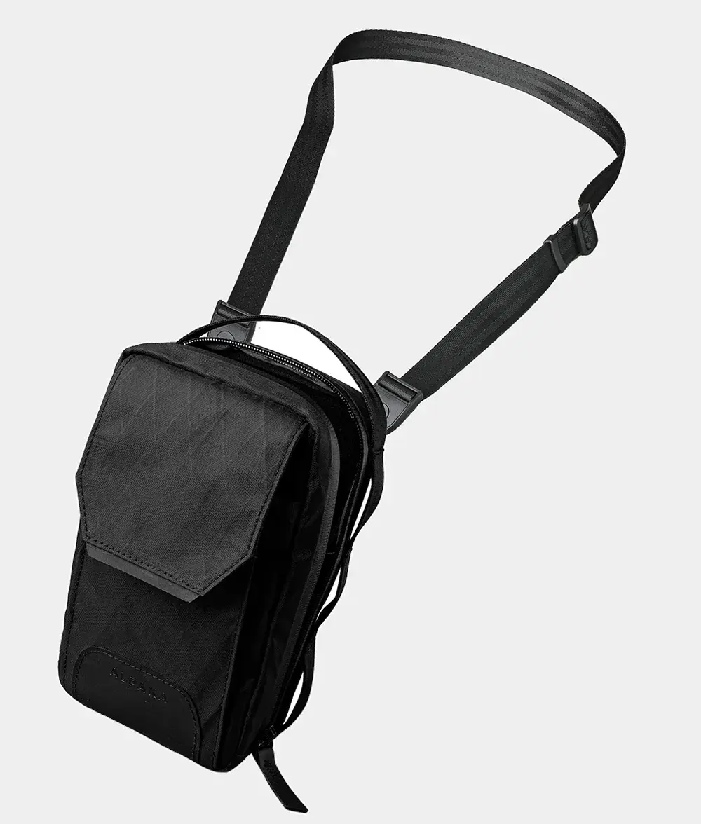 ALPAKA Modular Sling V2 Mini Sling Bag for Phone | Magnetic Quick Access, EDC Crossbody Bag with Adjustable Strap, Weatherproof Fabric
