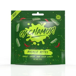 Oy Chamoy! Pickle Bites - sweet, spicy, and sour candy