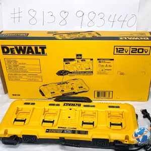 Cargador de Baterías 4 Puertos Compatible 12V / 20V / 60V