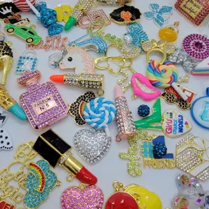 100 Mixed DIY fun charms fort adding to you chain, necklace or bracelet