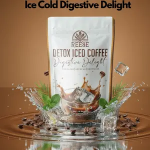 Reese Iced or Hot Coffee with L‑Carnitine & Garcinia — Smooth Instant Mix — 15 Sticks