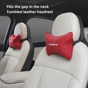 Car Seat Headrest Neck Pillow Support Protection For BMW X1 X2 X3 X5 X4 X6 X7 G30 G20 G32 G11 G12 F40 F30 F20 F10 F34 F07 F44 F45 G15 G16 E70 E46 E90 E92 E60 E39 E36 E87 E53 Car Accessories