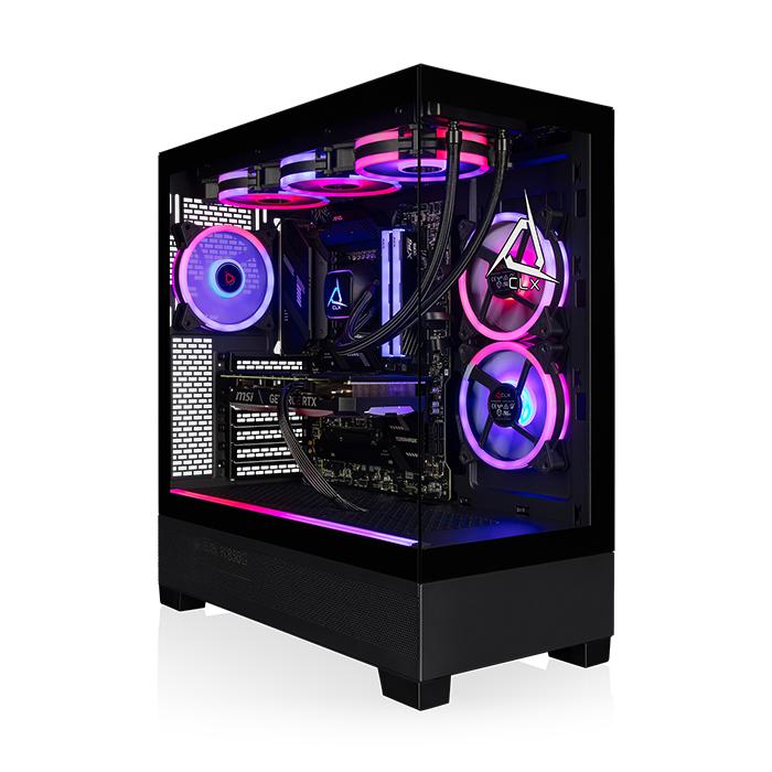CLX SET RYZEN 7 9800X 3D Gaming Rig with NVIDIA GeForce RTX 5080, AMD Ryzen 7 4.70GHz, AMD X870 Motherboard, 32GB DDR5 RAM 5600MHz, Windows Compatible