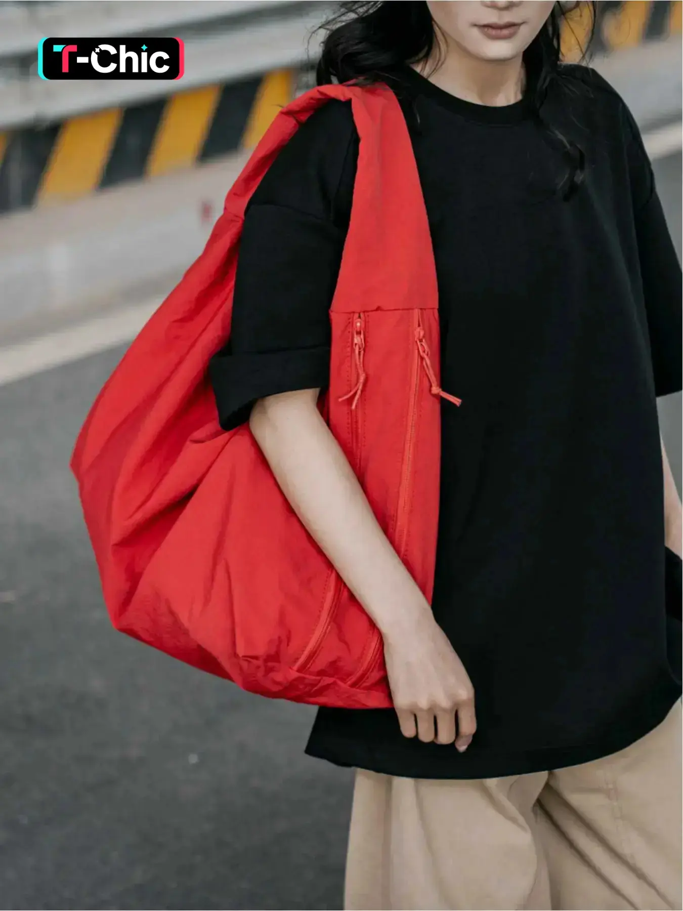 Women's Solid Color Large Capacity Tote Bag, Fashionable Casual Shoulder Bag for Work & Daily Used, Trendy All-match Bag for Commuters and Students, Fashionable Shopping Bag, Reusable Bag