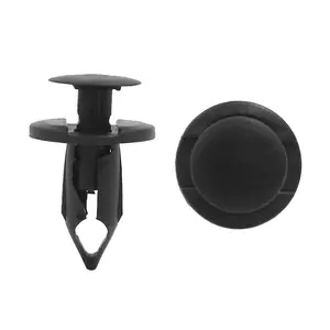 100pcs Plastic Rivet Push Type Bumper Fastener Retainer Clip 9mm for Car