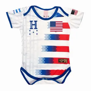 Honduras & USA Soccer Royal Blue Unisex