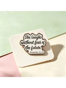 Letter Enamel Pin Brooch Creative Accessories for Bag Collar Matching Badge Gift