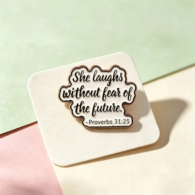 Letter Enamel Pin Brooch Creative Accessories Brooch Pins for Bag Collar Matching Badge Gift Elegant Brooch