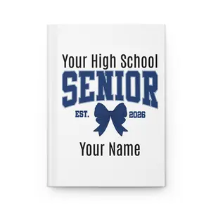 Personalized Senior Class of 2026 Journal, Notebook for Students, Graduation Gift, Custom Yearbook, Memory Book