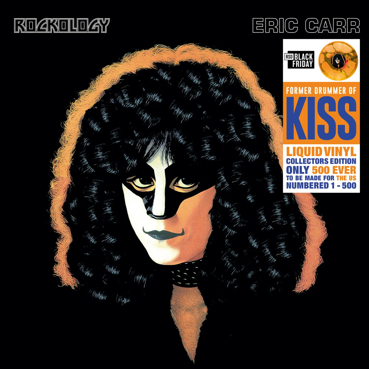 Eric Carr - Rockology: The Liquid Vinyl Numbered Edition  [VINYL RECORD - LP]
