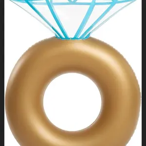 Bachelorette Diamond Ring Pool Float