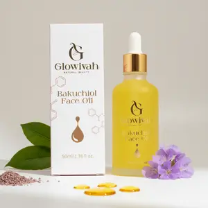 BAKUCHIOL FACE OIL Rejuvenating Botanical Elixir with Bakuchiol Anti Aging Facial Oil with Jojoba, Rosehip & Squalane, Natural Retinol Alternative for Wrinkles, Dark Spots, Dry Skin Hydration & Glow