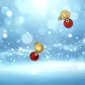 25ct Round Mini Christmas Tree Ornament Set - Wonrshop ™