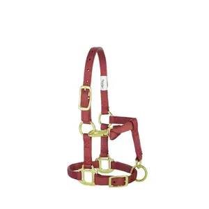 Weaver Leather Adjustable Nylon Foal & Arabian Halter - 3/4" Width Cinnamon / Suckling