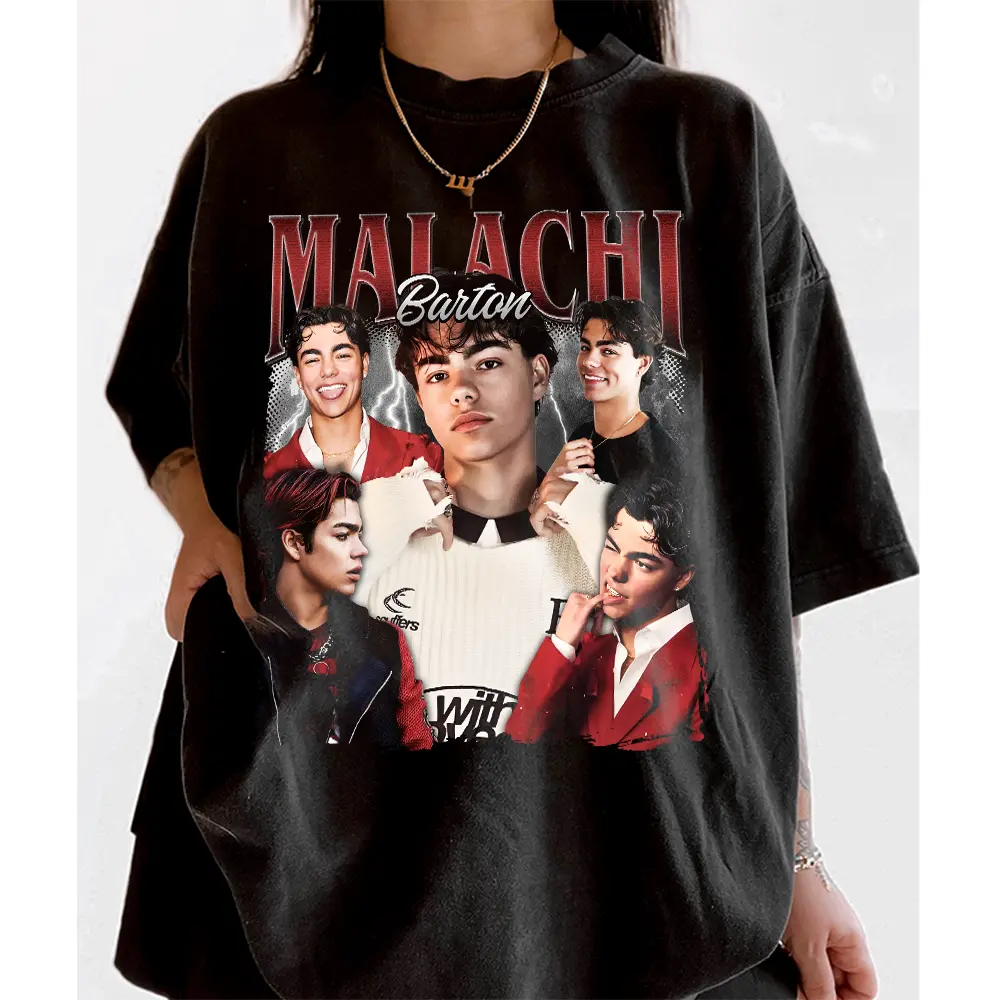 MALACHI BARTON Vintage Shirt, Malachi Barton Kids TShirt, Malachi Barton Fan Tees, Malachi Barton Retro 90s Shirt, Malachi Barton Merch Gift