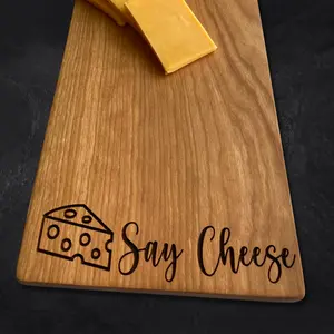 Say Cheese! Hardwood Cheese Board